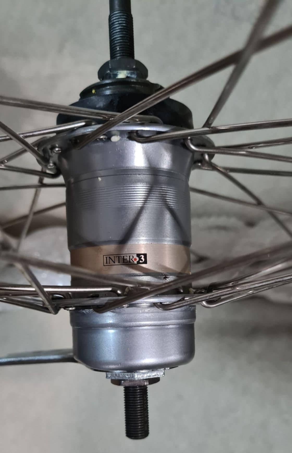 Evobike Grande - Vasen takapyörä - 24 tuumaa sis. vaihteiston