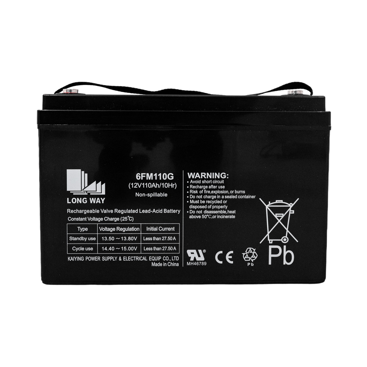 Akun 12V 110Ah AGM - JR
