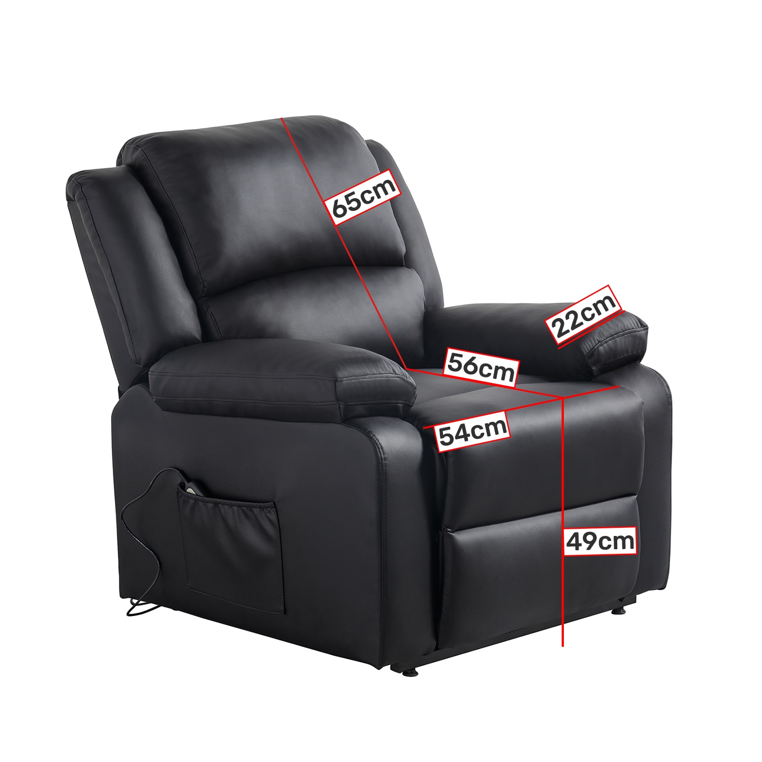 Recliner lyftfåtölj - Blidö