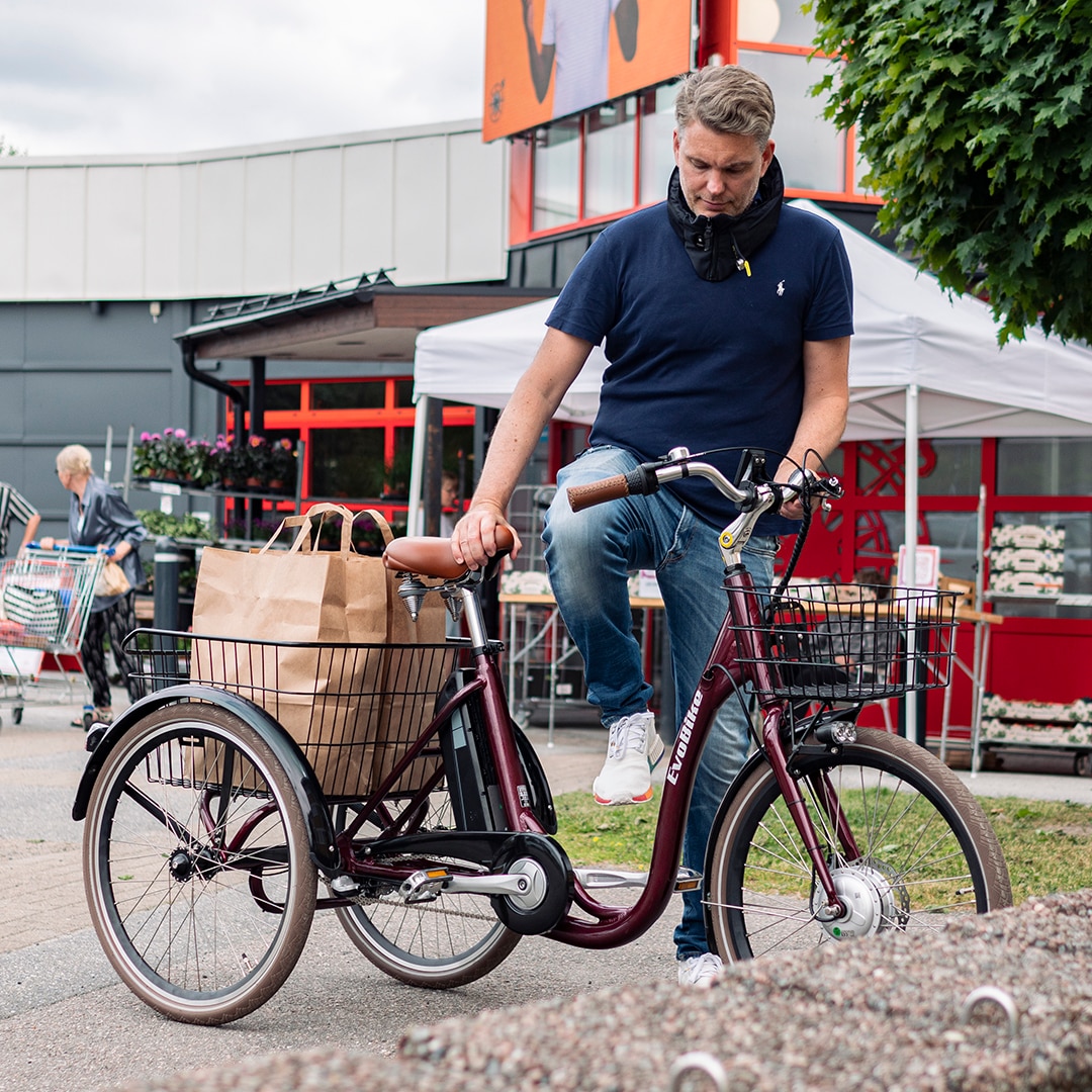 Kolmipyöräinen Sähköpyörä Evobike Elegant